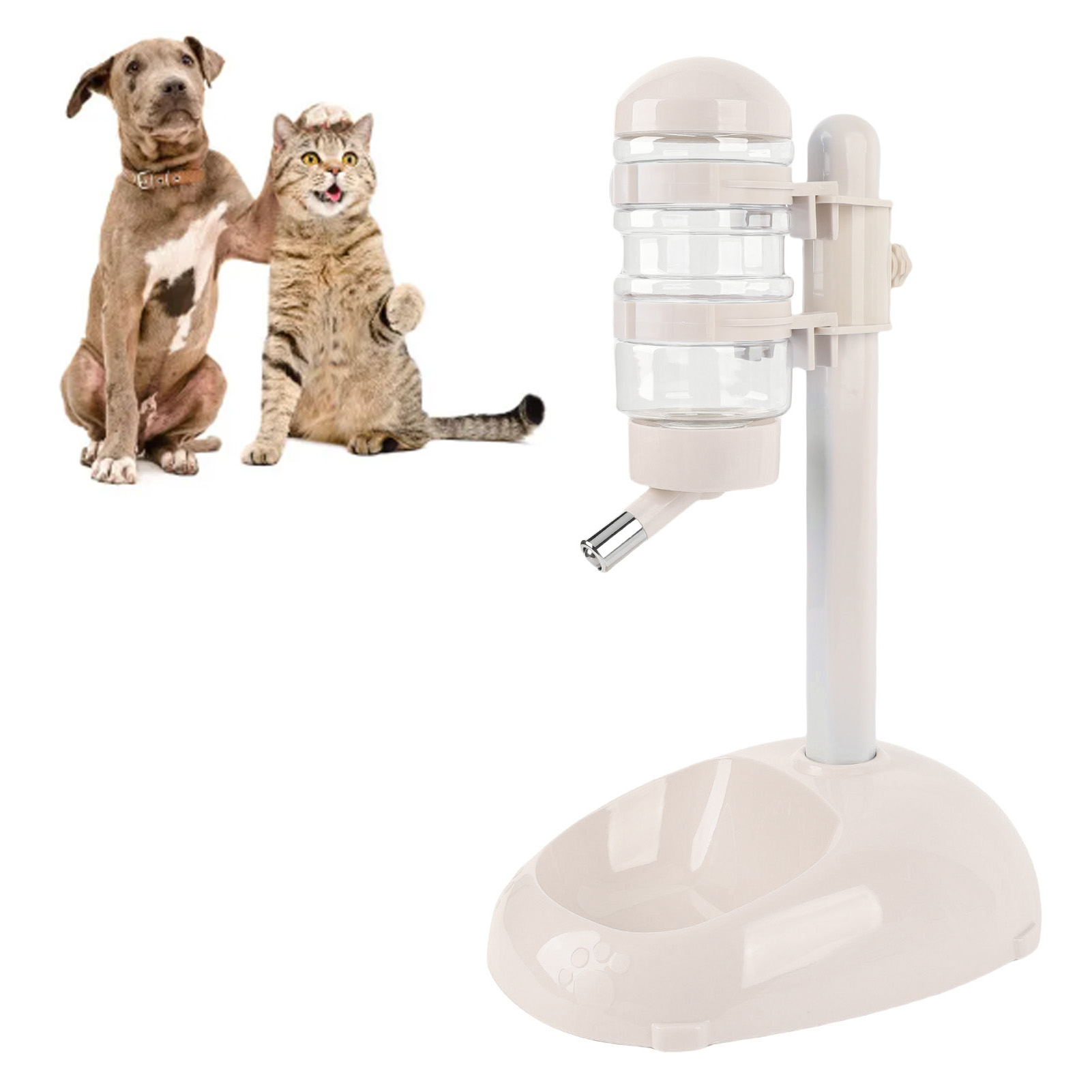 Slow Feeder Dog Bowl - Kase Şişe Ayaklı Dağıtıcı Kolay Temizlenebilir