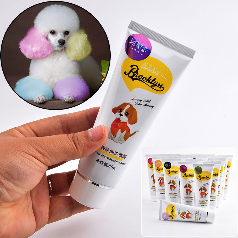 Pet Supplies Vending Machine - Pet boya krem 80g yarı kalıcı