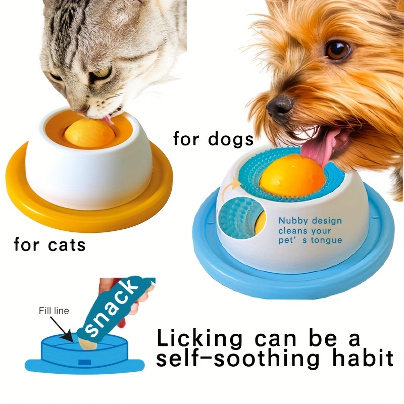 Slow Feeder Dog Bowl - Evcil Hayvan Yalama Matı Yoğurt Yalama