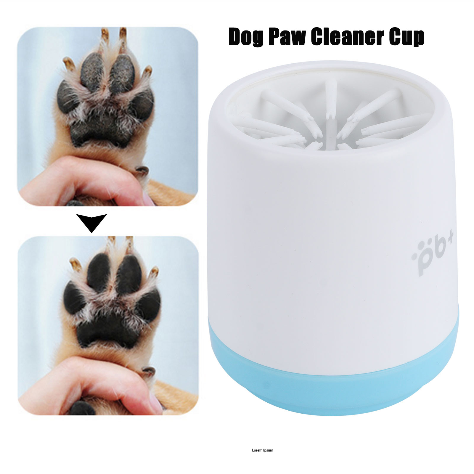 Dog Paw Cleaner - Köpek pençe temizleyici fincan yumuşak silikon
