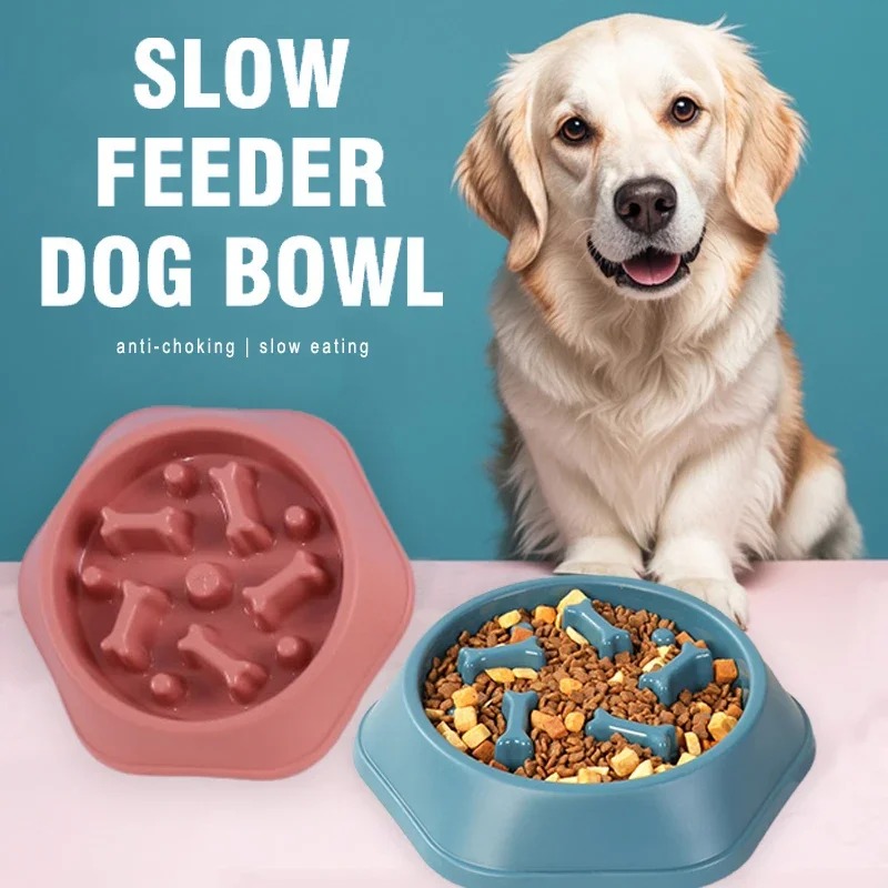 Slow Feeder Dog Bowl - 1 Adet Yavaş Besleyici Köpek Mama