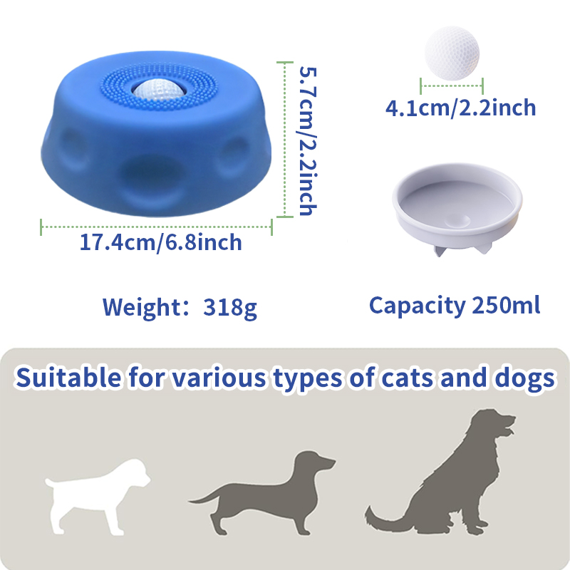Sıvı Ödül Mamaları için Yavaş  - Slow Feeder Dog Bowl incelemesi ve fiyatı