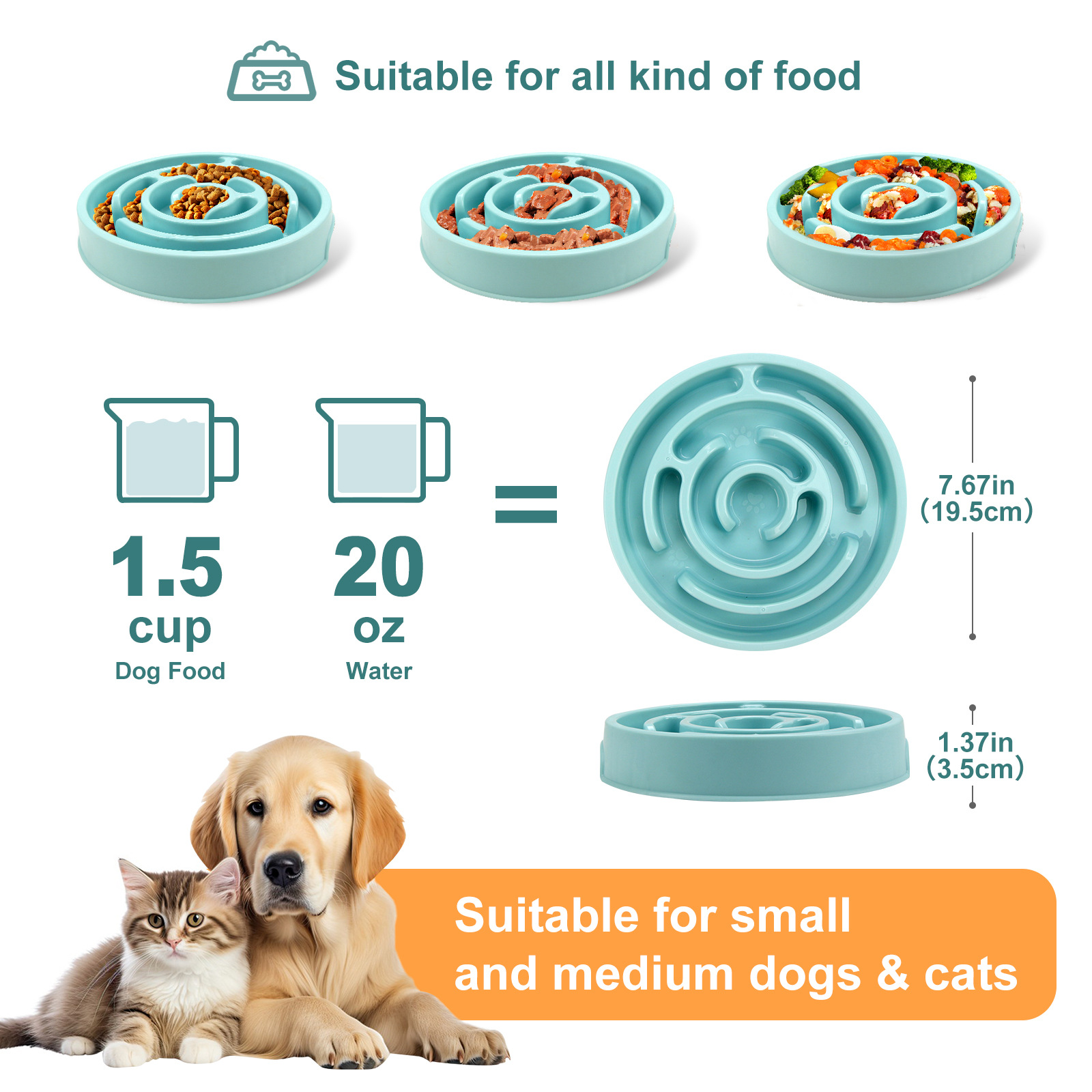 Pet Slow Food Kase - Kaymaz ve - Slow Feeder Dog Bowl incelemesi ve fiyatı