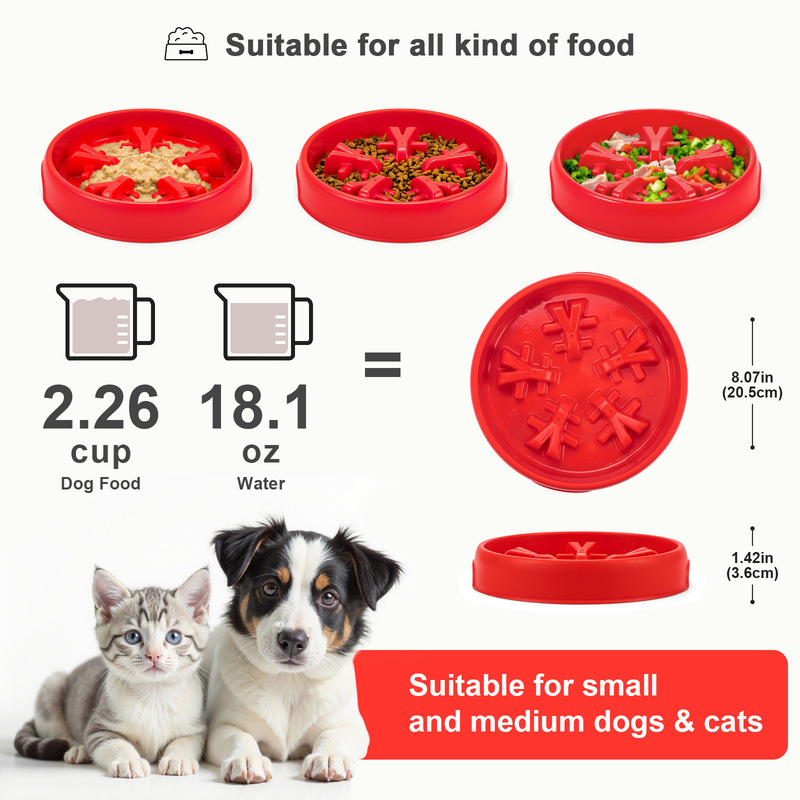 Evcil hayvan mama kabı, yavaş  - Slow Feeder Dog Bowl incelemesi ve fiyatı