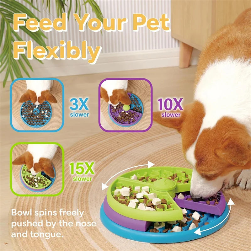 Köpek Yapboz Yavaş Besleyici İ - Slow Feeder Dog Bowl incelemesi ve fiyatı
